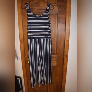 Orange Creek Striped Sleeveless Jumper